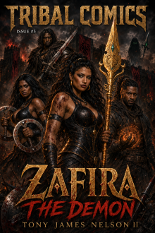 Cover of Tribal Comics Issue 5, Zafira the Demon