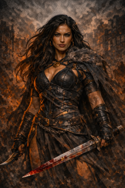 Utrea, Queen of Gia and major character in Tribal Comics Issue 4: Assault on Gia – Sakori’s Fury