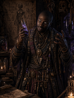 Doctor Azekai Vezharin, ancient founder of the Harpy and Deathwave projects